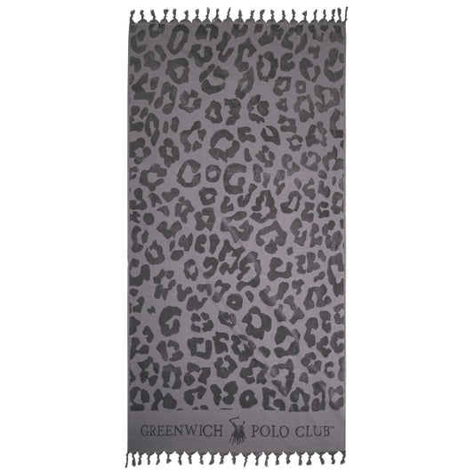 Πετσέτα Παρεό Greenwich Polo Club Beach με animal print 90x170 εκ. 3835, 3836, 3837