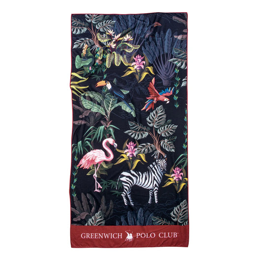 Greenwich Polo Club Jungle Microfibre Towel 80x170cm