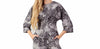 Snake Outfit Silk Touch Snake Print Batwing Arms Designer Outfit