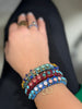 Dimitriadis leather bracelets worn 