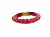 Bracelet Leather With Strass Swarovski in amazing colourful combinations