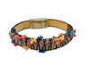 Leather Bracelets in amazing colors & golden deer