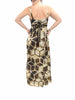 Lovely Brown Silk Maxi Dress - On Sale - On Sale - On Sale ! ! !