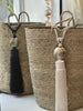 Handmade Macrame Curtain Living Room Hanger with Fringes