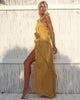 Athena maxi dress by VVC, 100% cotton crepe, made in Greece, available in Sitia Crete.