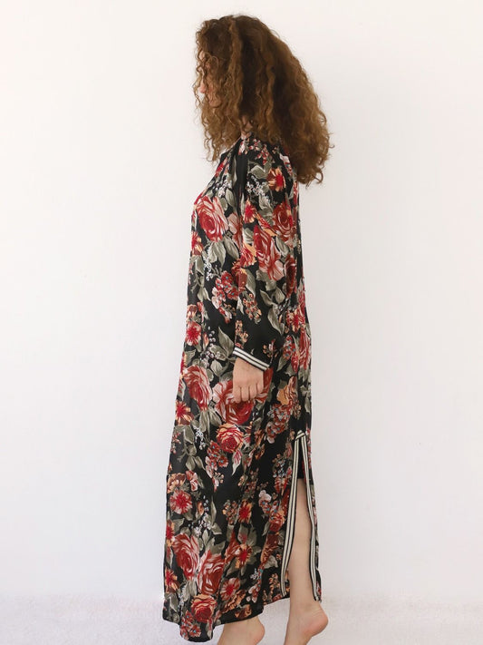 VVC Kimono Black Floral