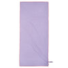 Greenwich Polo Club beach towel 5231, 80x180 cm lavender microfiber towel with red border and lightweight fast drying design