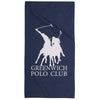 Dark blue Greenwich Polo Club Gym Collection Microfiber Towel 4189, fast-dry sports towel made from 100% premium microfiber