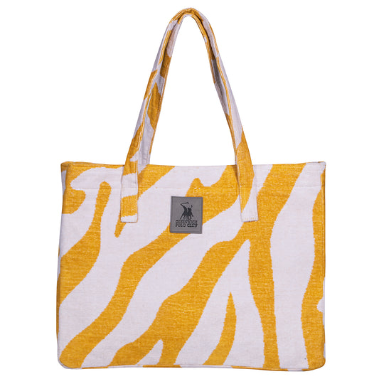 Luxury Greenwich Polo Club zebra tote bag 3741 for beach shopping in Sitia Crete