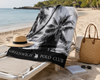 Greenwich Polo Club Microfiber Beach Towel 80x170cm Palm Tree 3875