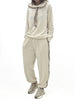 Jogging Suit Cream White