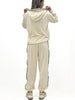 Jogging Suit Cream White