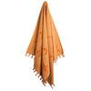 Premium star-pattern beach towel with decorative fringe edges