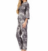 Snake Outfit Silk Touch Snake Print Batwing Arms Designer Outfit