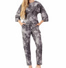 Snake Outfit Silk Touch Snake Print Batwing Arms Designer Outfit