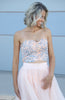 VVC soft peach tulle skirt made in Greece, elegant occasion wear for special events, summer dinners and weddings in Sitia Crete